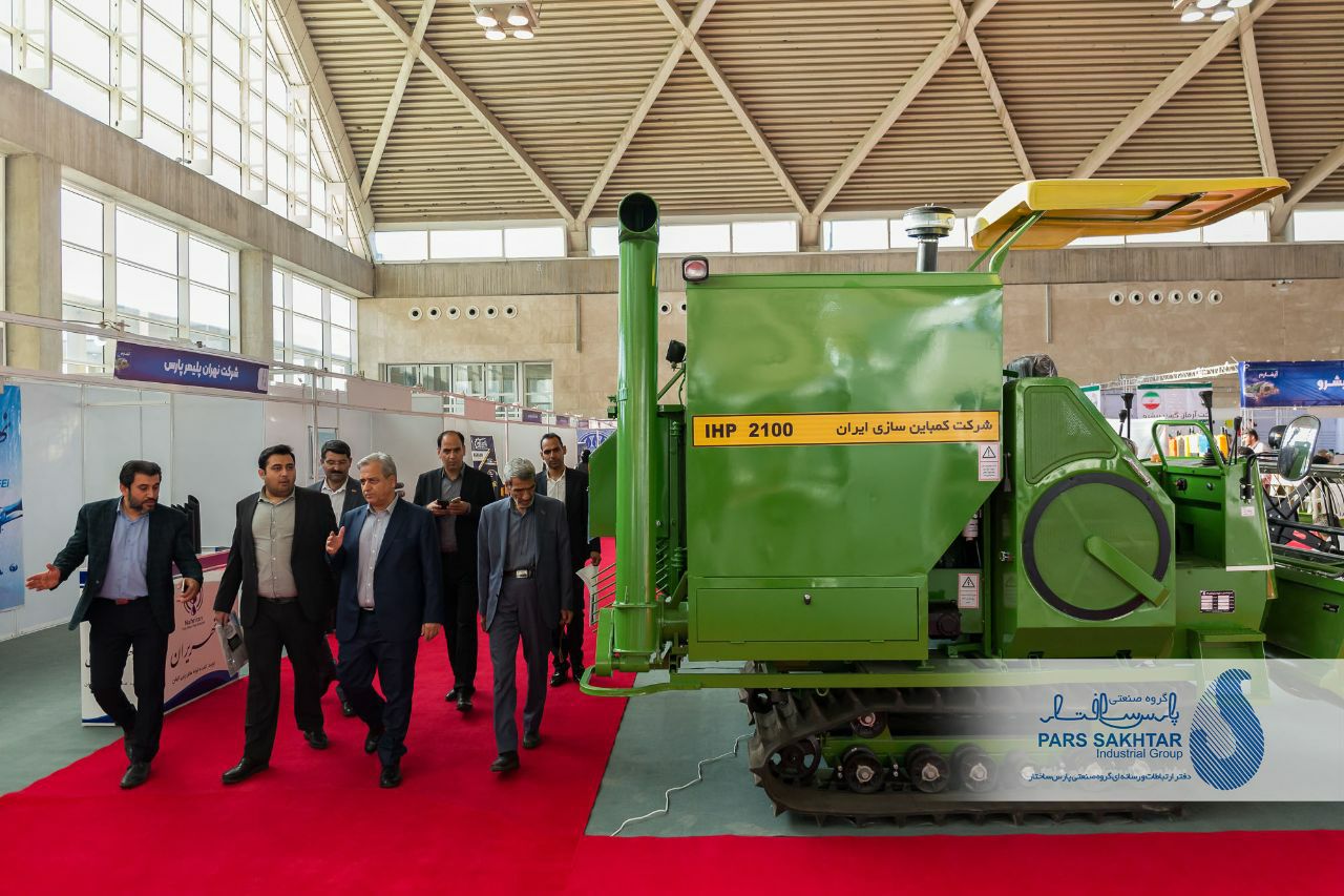 Photo Reportage; The visit by Mr. Abazar, the Chairman of the Board of Directors of Pars Sakhtar Industrial Group, along with Dr. Navadeh Abazar, the Chief Executive Officer of the Industrial Group and the President of the Azerbaijan Steel Association, to the 6th Tehran I-farm International Exhibition.