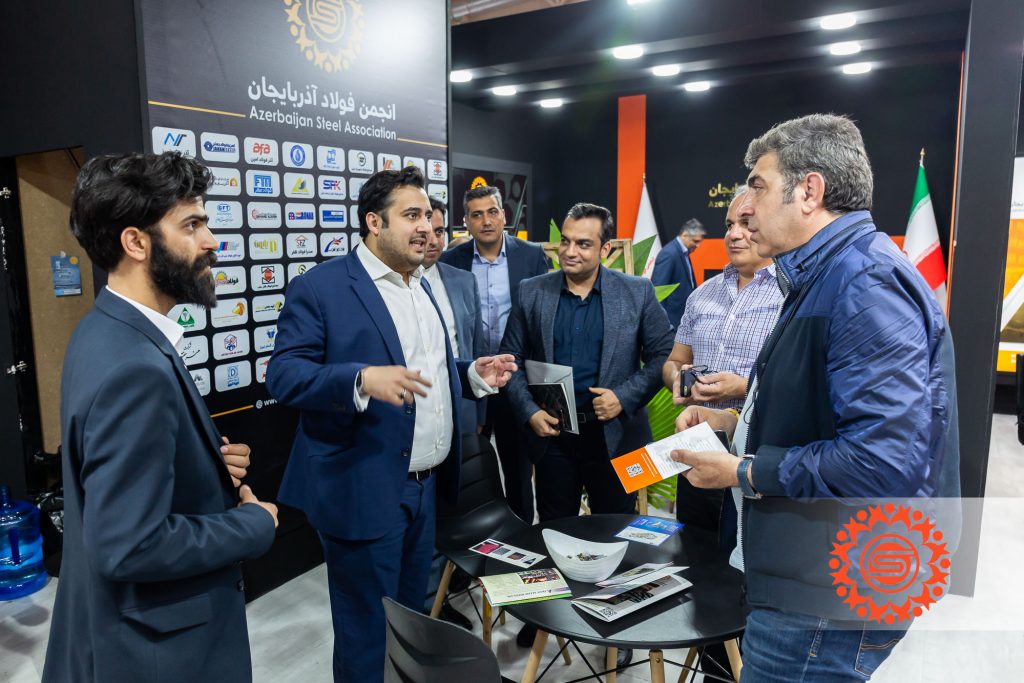 Photo reportage of the second day of Azerbaijan Steel Association’s participation in the “Fifth Exhibition of Iran’s Export Capabilities”
