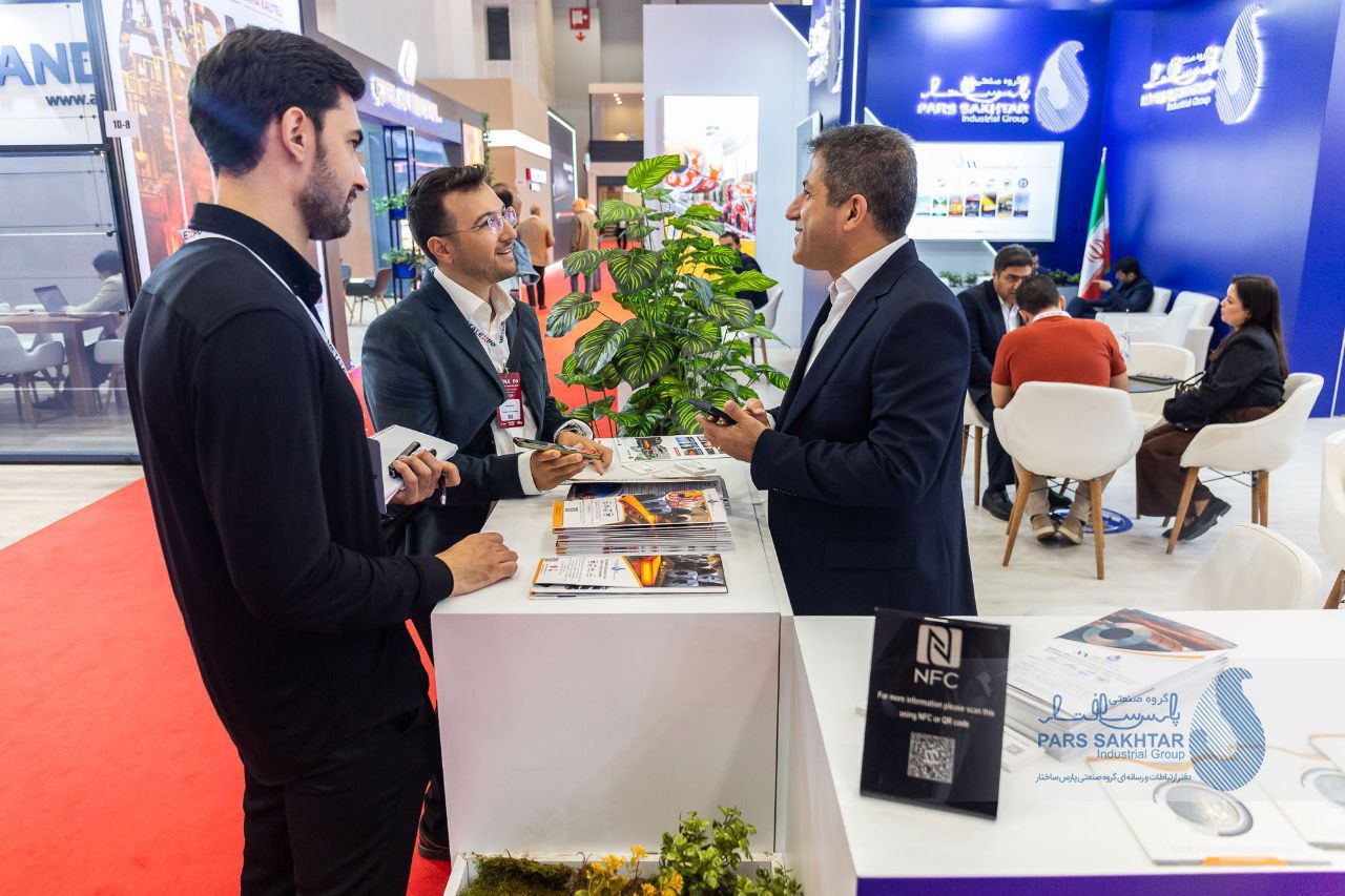 گزارش تصویری از دومین روز حضور “صنایع معدنی و فولادی گروه صنعتی پارس ساختار”  در نمايشگاه متال اکسپو استانبول ۲۰۲۵