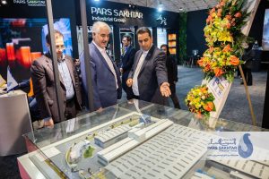 گزارش تصویری// دومین روز حضور “صنایع معدنی و فولادی گروه صنعتی پارس ساختار”  در نمايشگاه تبریزمتافو با حضور مهندس اباذر رئیس هیئت عامل گروه صنعتی پارس ساختار