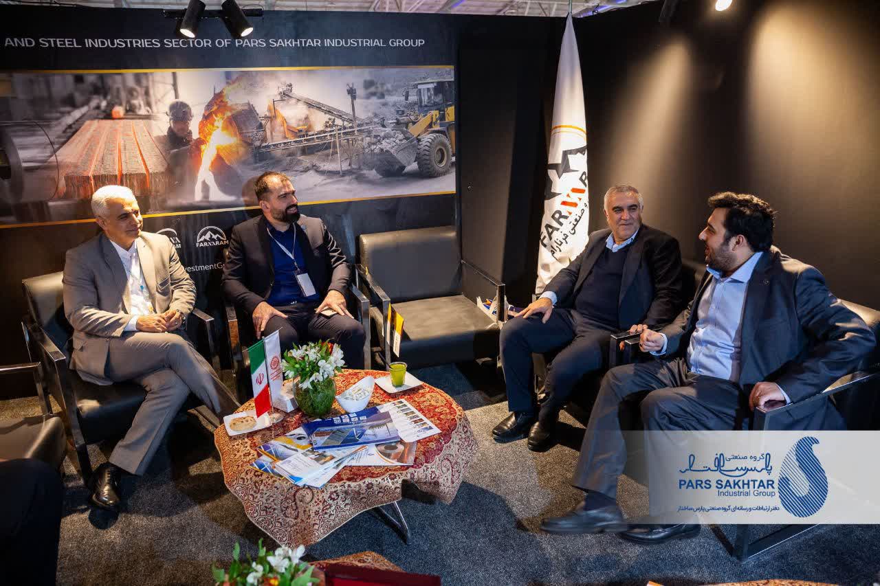 گزارش تصویری//دومین روز حضور صنایع معدنی و فولادی گروه صنعتی پارس ساختار در بیست و دومین نمايشگاه بين المللى متالورژی ایران متافوـ سری دوم