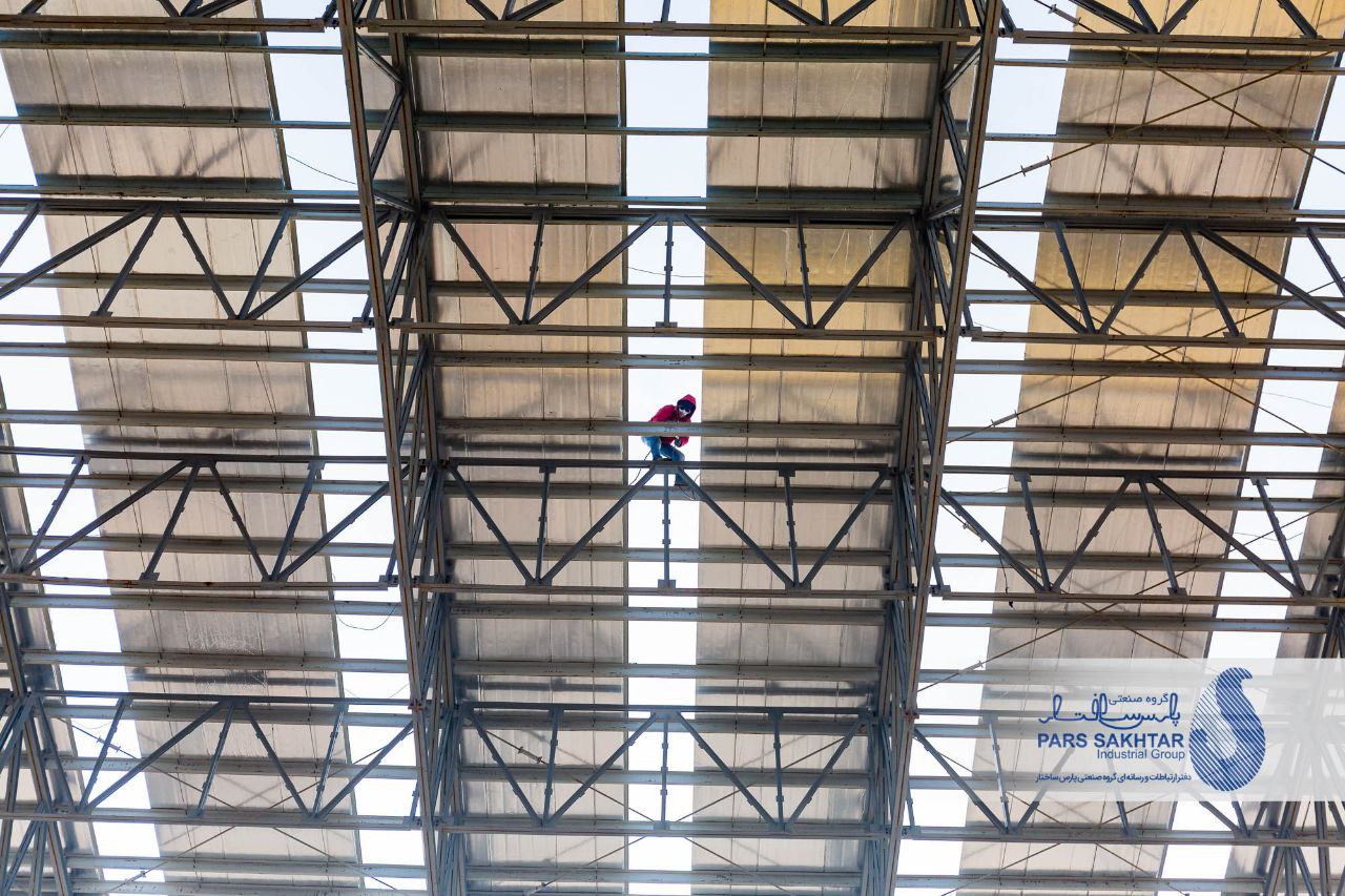 گزارش تصویری از ادامه عملیات احداث و استقرار ماشین آلات و تجهیزات مربوطه کارخانجات نورد سرد و گرم شرکت صنایع فولاد شهریار تبریز وابسته به گروه صنعتی پارس ساختار   💎پارس ساختار نماد تلاش و پویایی